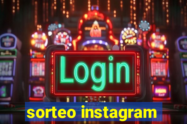 sorteo instagram